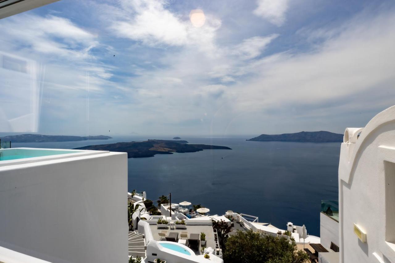 Santorini View Studios - Firostefani Caldera Экстерьер фото