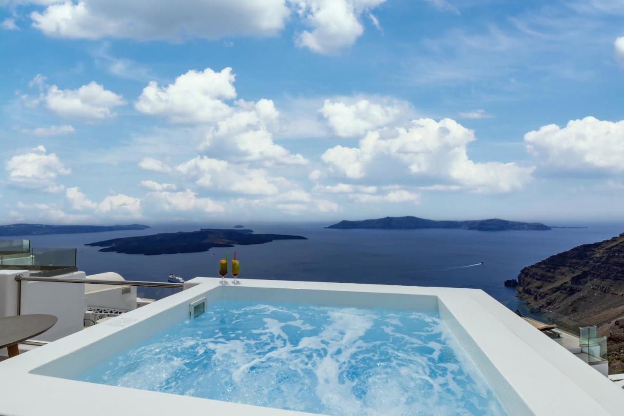 Santorini View Studios - Firostefani Caldera Экстерьер фото