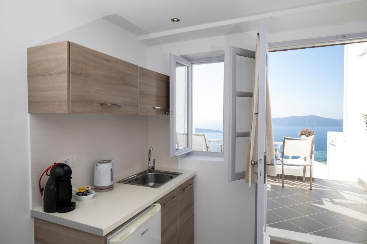 Santorini View Studios - Firostefani Caldera Экстерьер фото